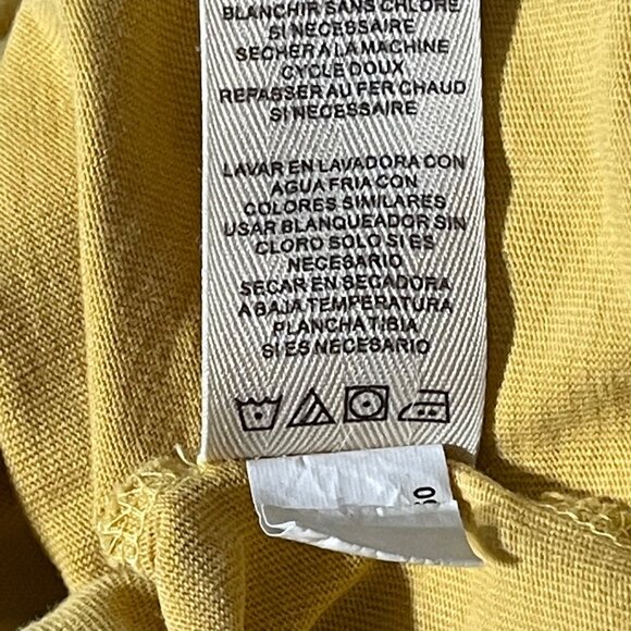 Life Is Good Size S Mustard Yellow Graphic Tee With Tailgate Print Short Sleeve - Picture 8 of 10